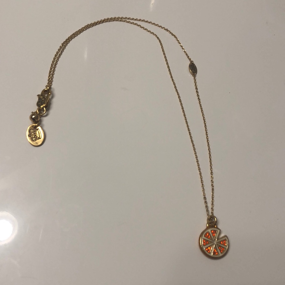 Juicy Couture Orange Slice Necklace